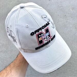 Kyle Petty Bobby Hamilton Sr Signed NASCAR Official Members Club Hat Adjustable